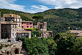 Tivoli, vedute del tempio della Sibilla Tiburtina.